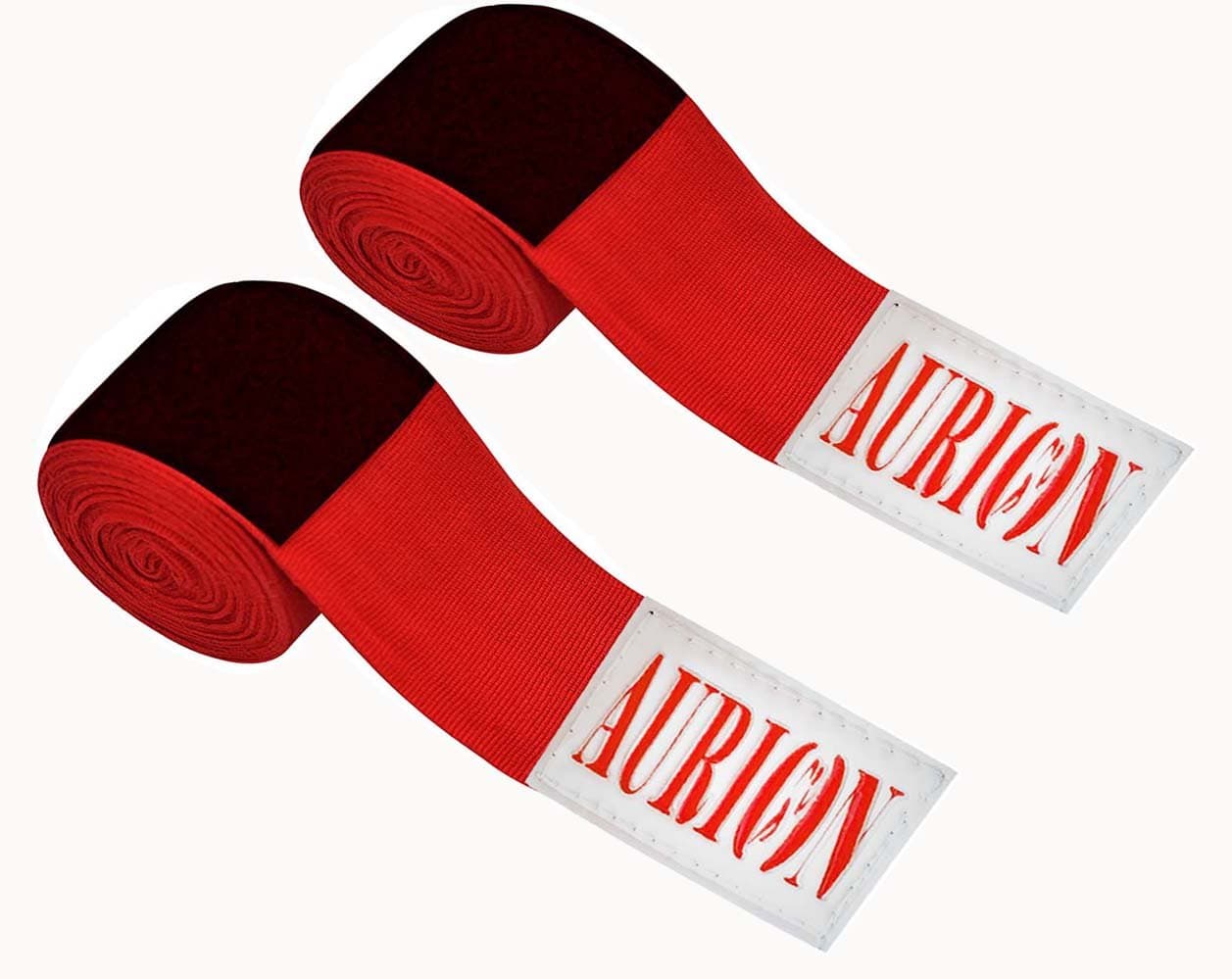 Aurion HANDRAP-RED(176") Boxing Hand Wraps, 176 inch (Red)