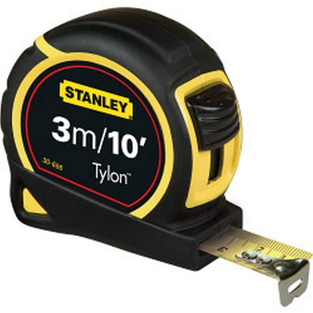 Stanley Metric/imperial Tape, Length: 3m (10ft) x Width: 13mm