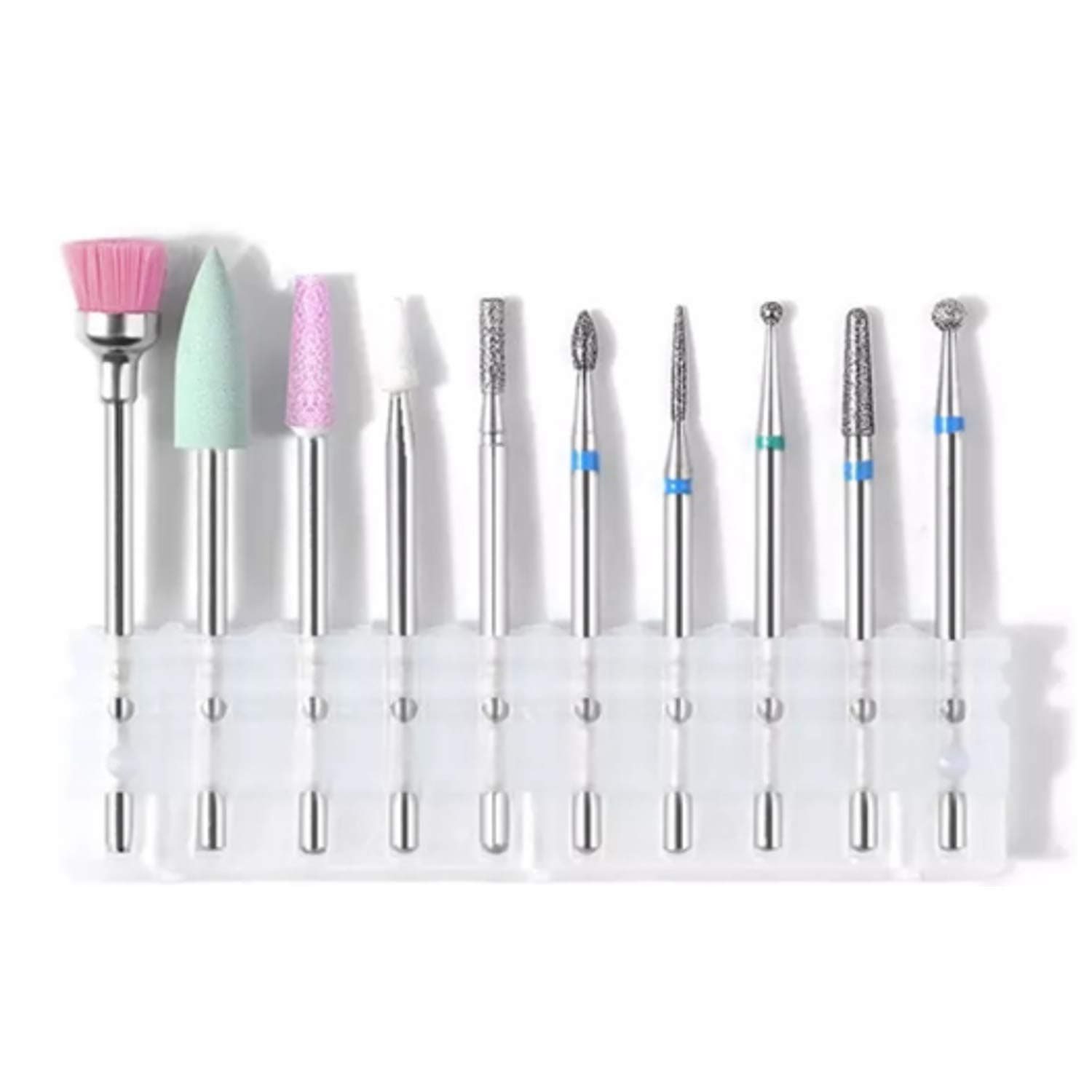 ETEREAUTY Nail Drill, Acrylic Nail Drill Machine, Electric Professional Efile Kit with 6 Pcs Nail Drill Bits, 66 Sanding Bands for Manicure Pedicure Polishing Shape