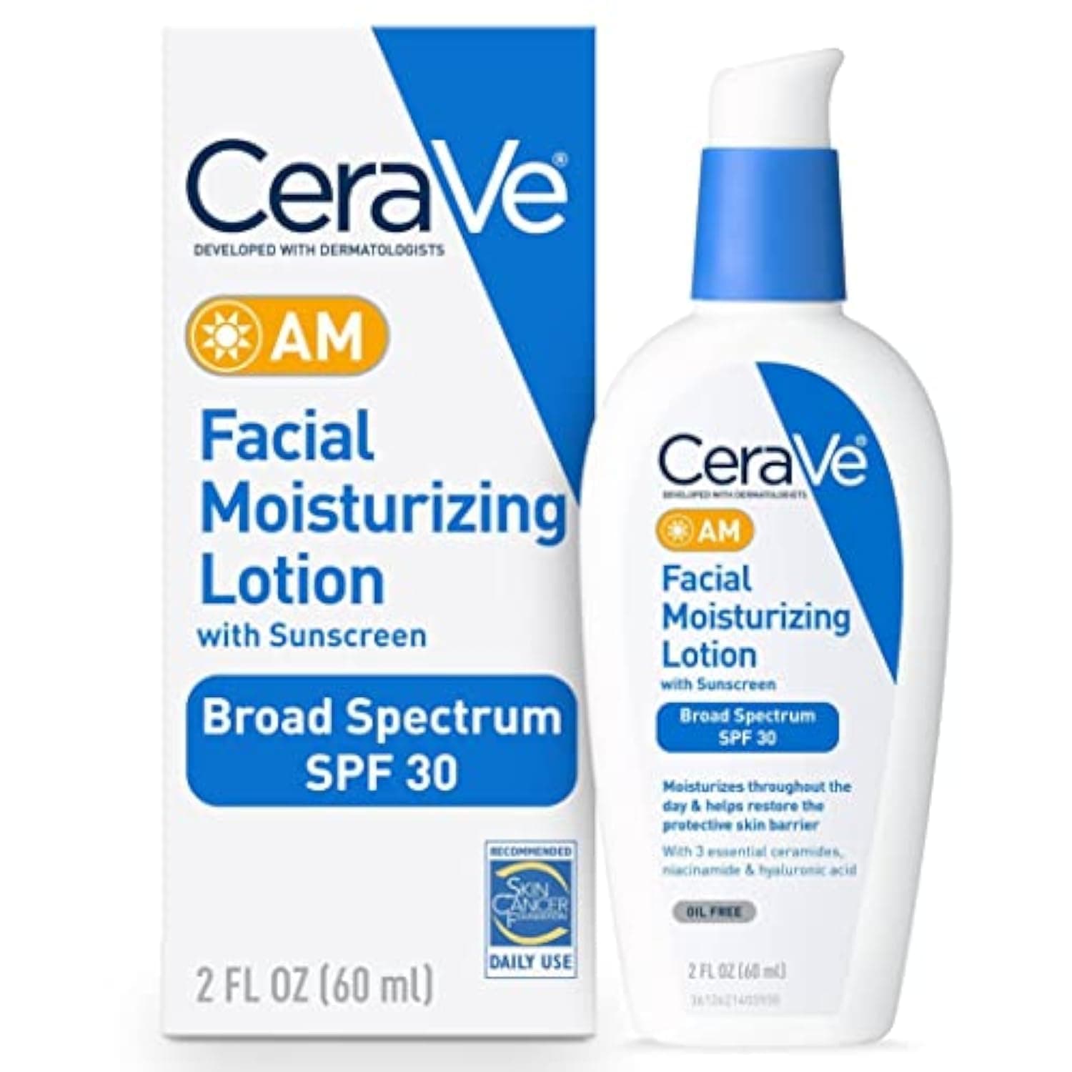 Cerave Facial Moisturizing Lotion AM 2oz