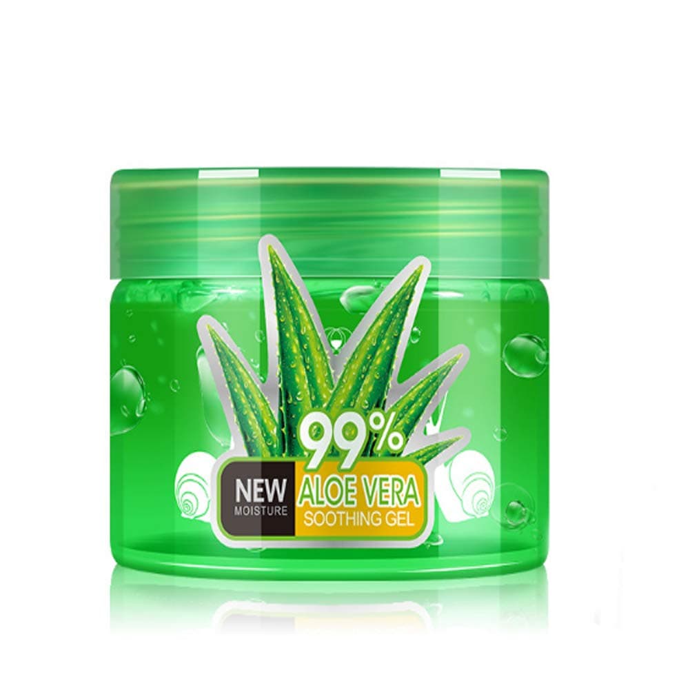 Pure Aloe Vera Gel – Soothing & Hydrating, Rich In Vitamins, Treats Inflammations, Bug Bites And Minor Burns, For All Skin Types, Cruelty-Free & Vegan(150ml)