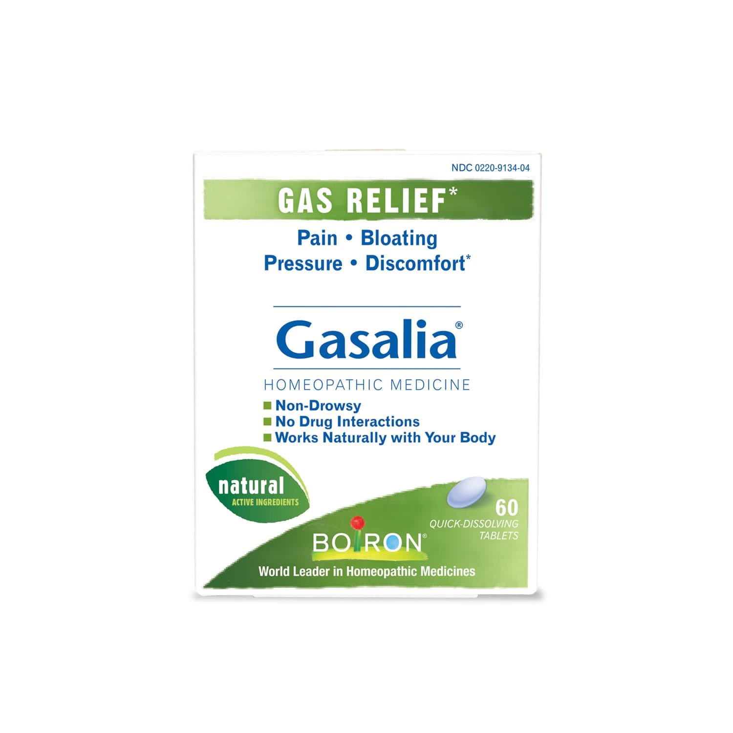 Gasalia Homeopathic Medicine for Gas Relief (60 Tablets)