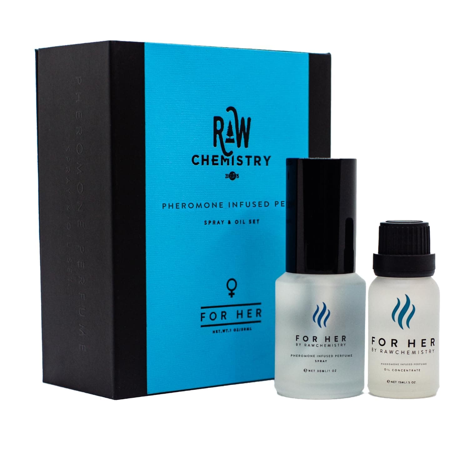 For Her A Pheromone Infused Perfume Gift Set - Elegance, Extra Strength Pheromone Infused Formula 1 Fl. Oz