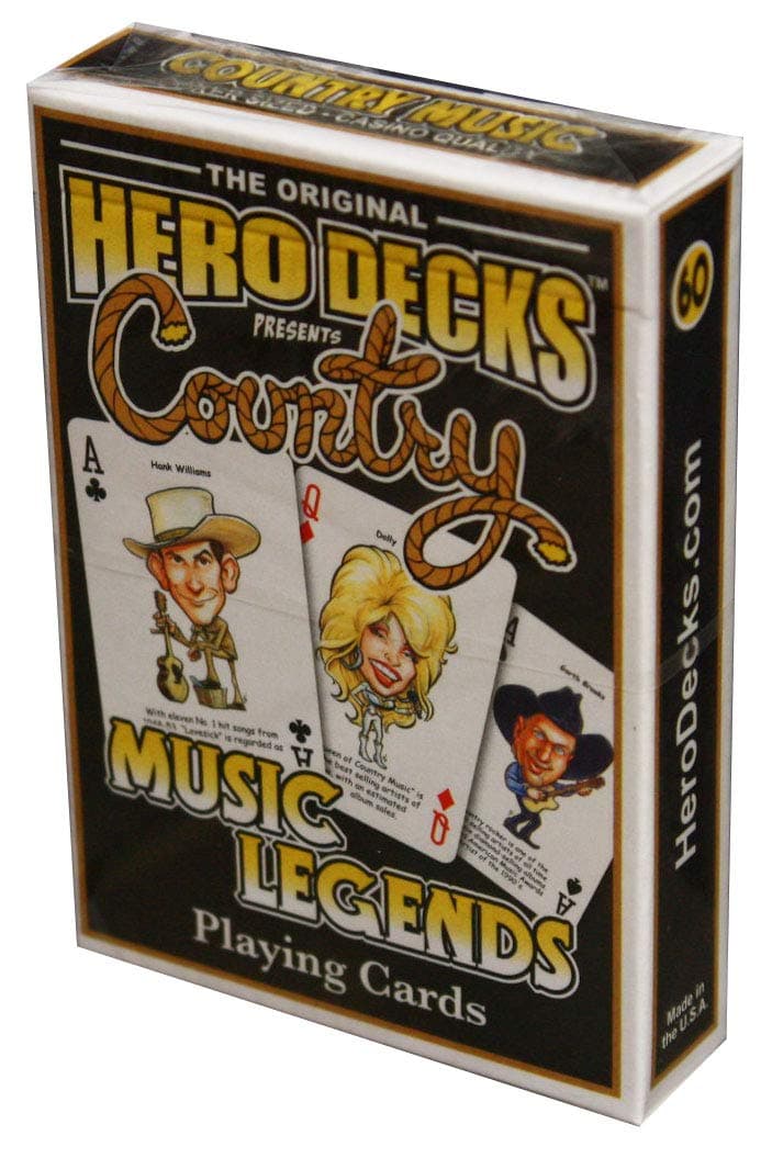 HeroDecks Country Music Legends Playing Cards