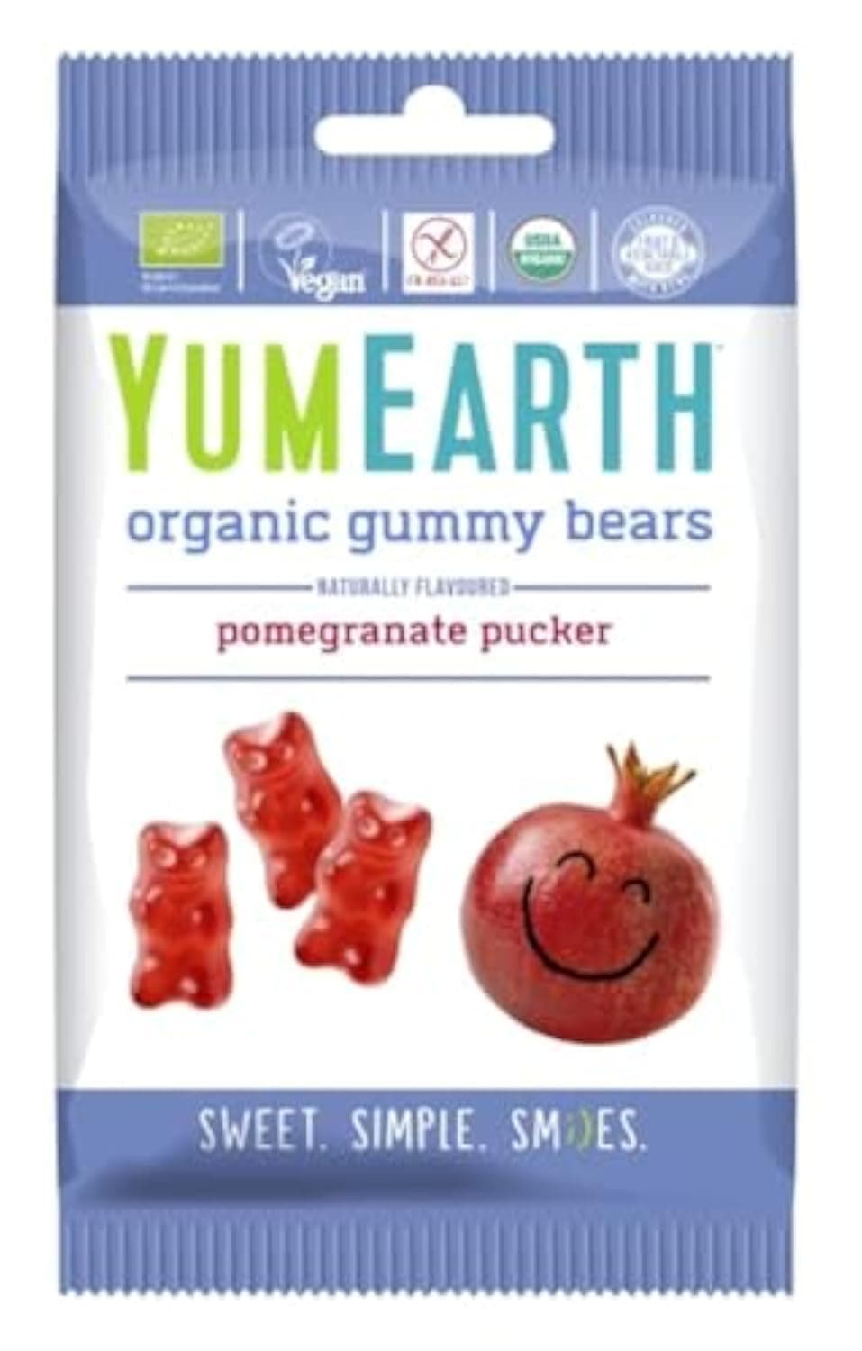 Yum Earth Organic Gummy Bears, 50 gm, large