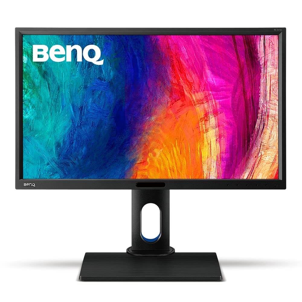BenQ BL2420PT Color Accurate Design Monitor 24" QHD 1440p | 100% Rec.709 & sRGB | IPS | Delta E≤3 | Calibration Report | AQCOLOR | Ergonomic | Speakers | DisplayPort | USB Hub