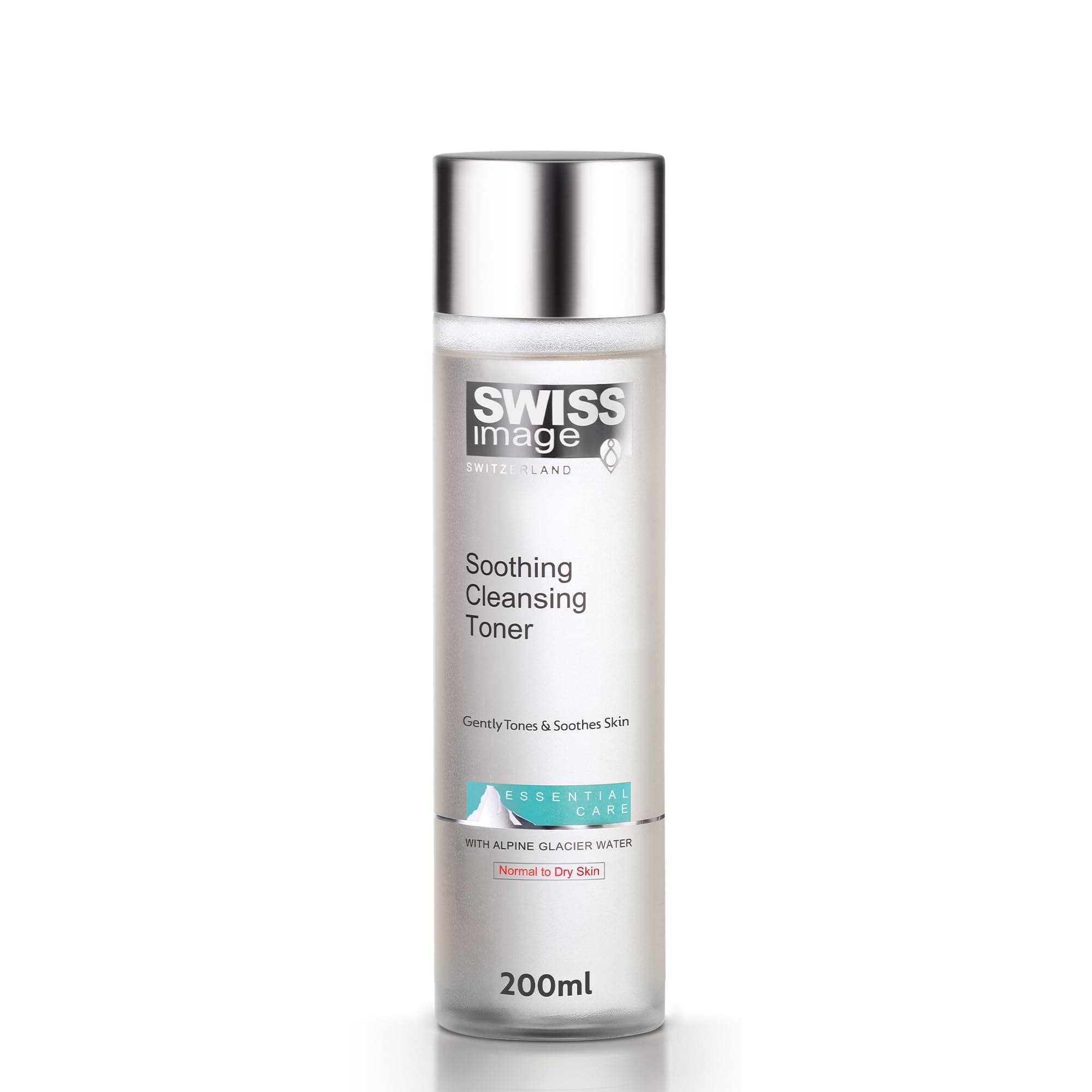 Soothing Cleansing Toner 200 ml| For Normal to Dry Skin, Hydrating & Refreshing Formula, Removes Impurities, Balances pH, Gentle Daily Face Toner| Swiss Made| For Men & Women