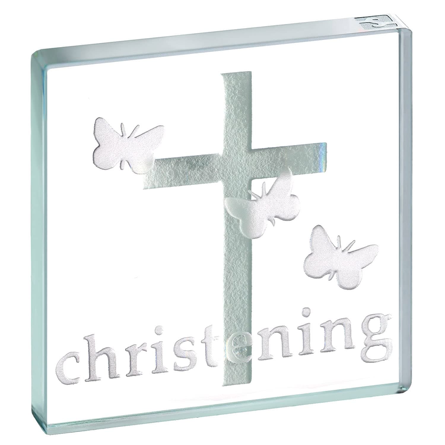 Spaceform Miniature Token, Silver, 40 x 40 x 6 mm