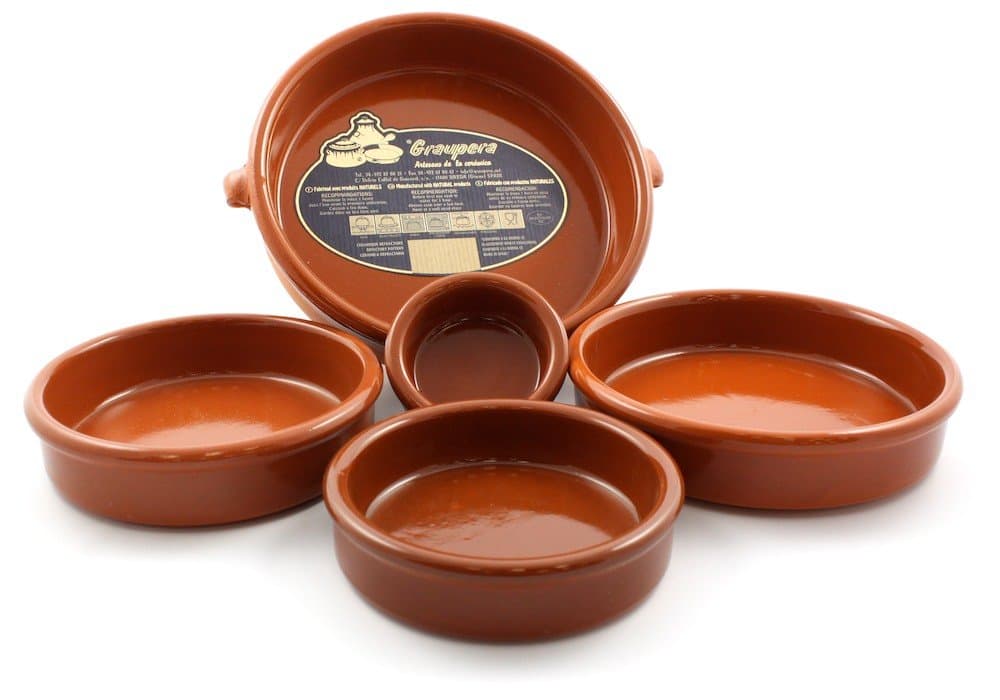 Terracotta Tapas Dish 6 cm (No Handles, Straight Sided)