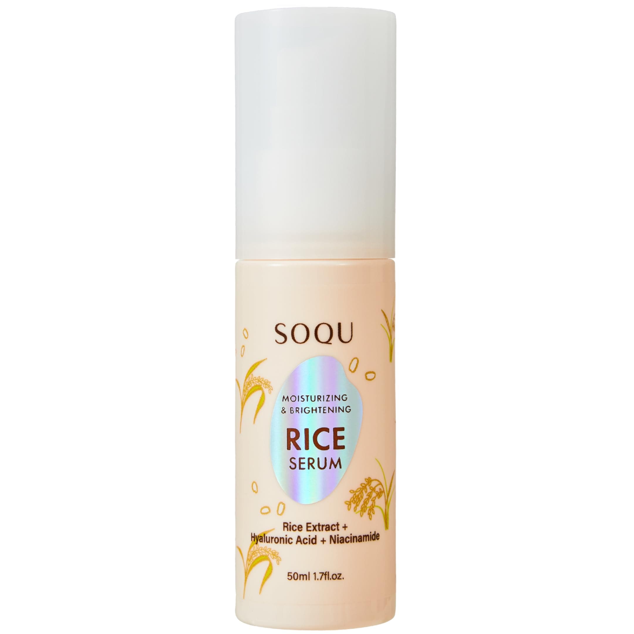 Moisturizing & Brightening Rice Serum, 1.7 Fl Oz (Pack of 1)