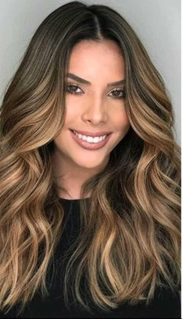 Fiber Heat Resistant Wig With Bangs for Women Natural Looking Full Wigs for Daily Party Cosplay,Curl,Bodywave, Straight, long, Short (Brown Mix)