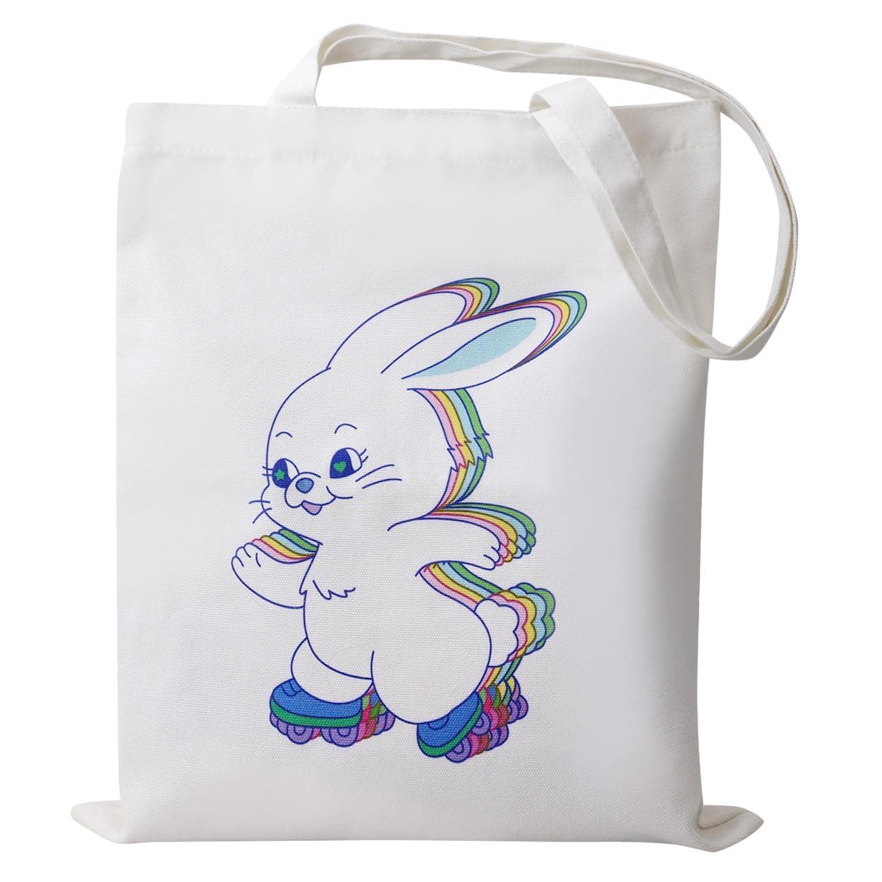 Canvas Tote Bag Bunnies Bunny Canvas Shoulder Bag Kpop Merch