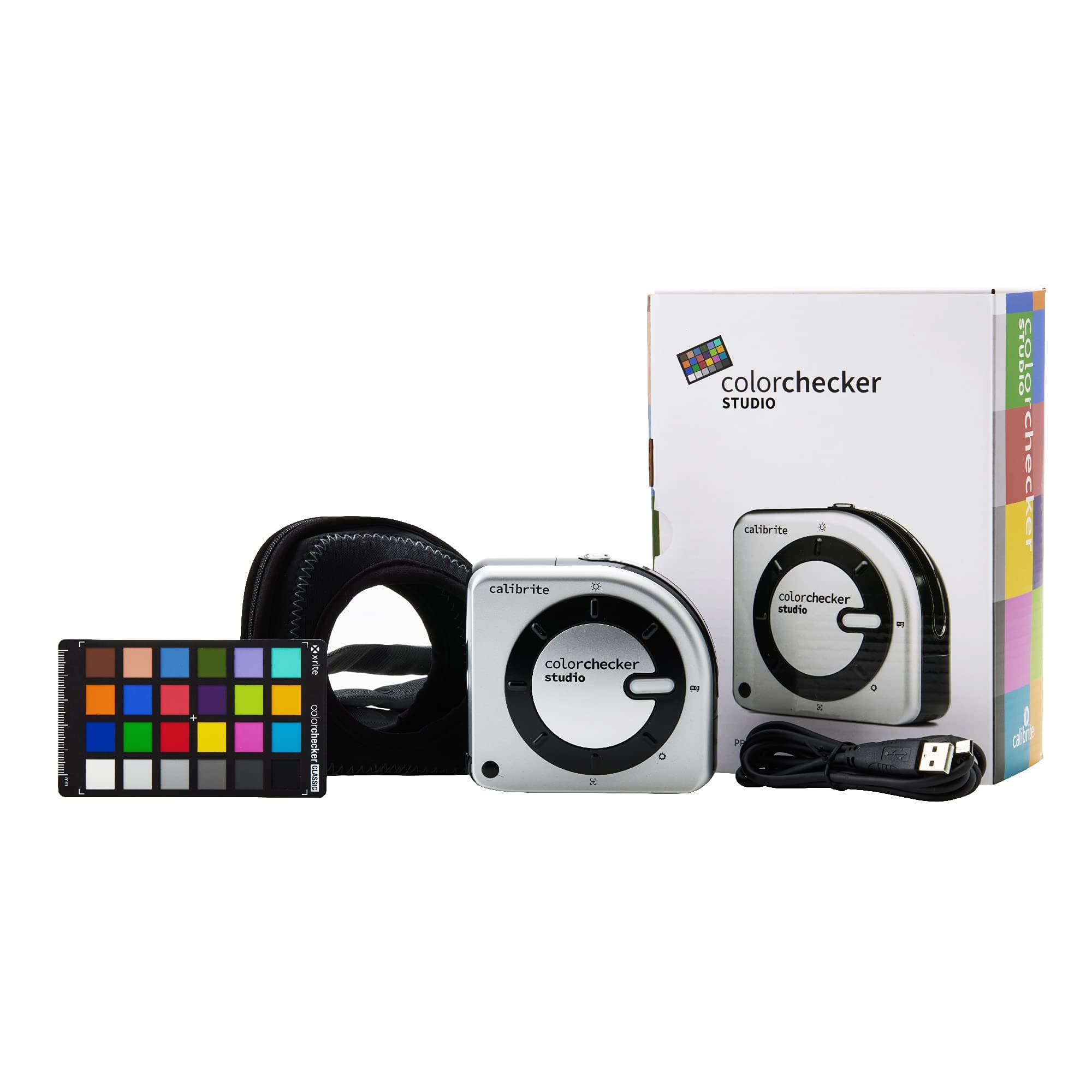 Calibrite ColorChecker Studio Spectrophotometer for Complete Color Management for Display, Projector, Printer and Scanner Profiling Software, w/ColorChecker Classic Mini for Custom Camera Profiling