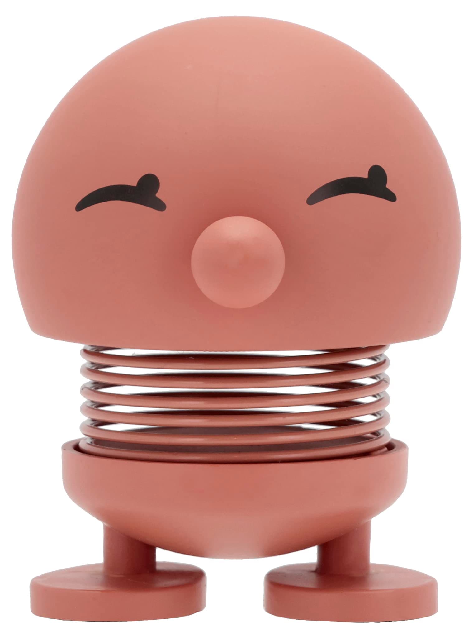 Hoptimist Soft Bimble, Bobble Figure Decoration, Scandinavian, Decorative Living Room, Desk Decoration, Office Gadgets, Great Small Gifts, 4.5 x 5.8 x 6.6 cm, Small, Ruby