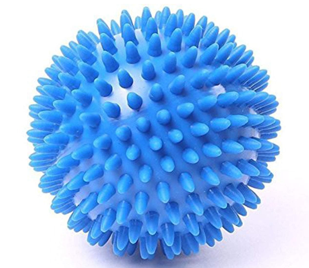 Cure18 Health and Yoga Reflex for Stress Relieving Spikes Makes Sensory Stimulation Complete Body Massage Ball Sports Rubber Massage Balls for Plantar Fasciitis Deep Tissue