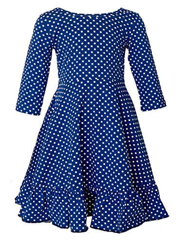 Tiny Twirls Kids Boutique Polka Dot Twirl Dress
