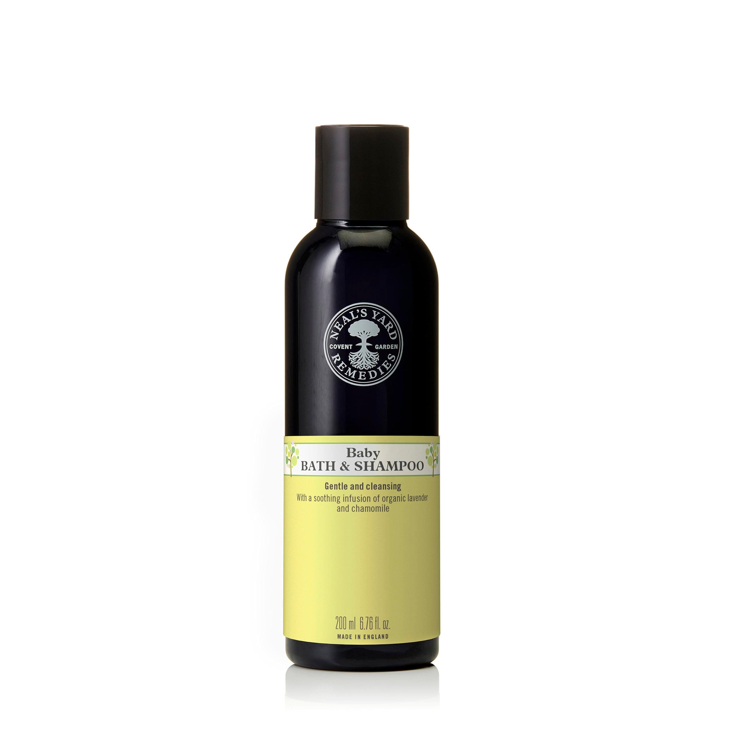 Baby Bath & Shampoo, Body Wash Suitable For Newborns, With Lavender & Chamomile, Vegan & Cruelty-Free, 200ml