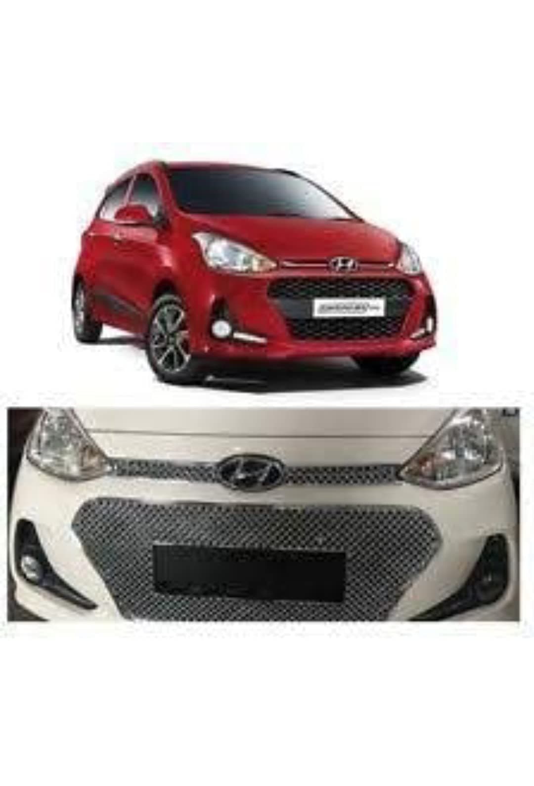 SDR Chrome Plated Car Front Grill Compatible with Hyundai I-10
