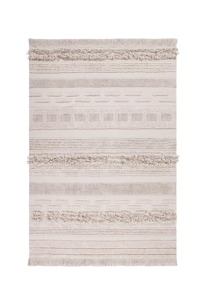 Lorena CanalsWashable Rug Air Dune White Recycled Cotton - Beige - 170x240 cm