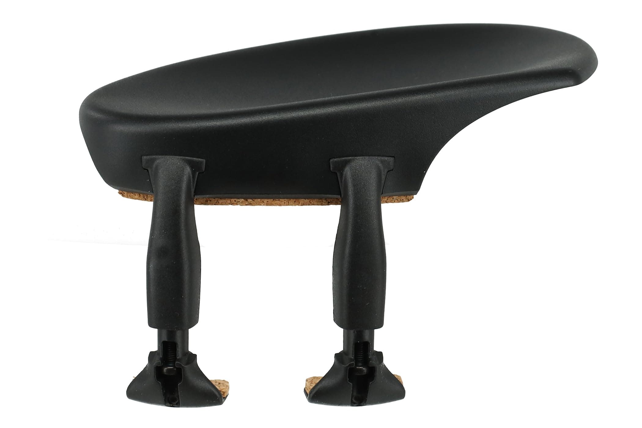 250111 Anti Allergy Violin Chin Rest, Black, 4/4 Size