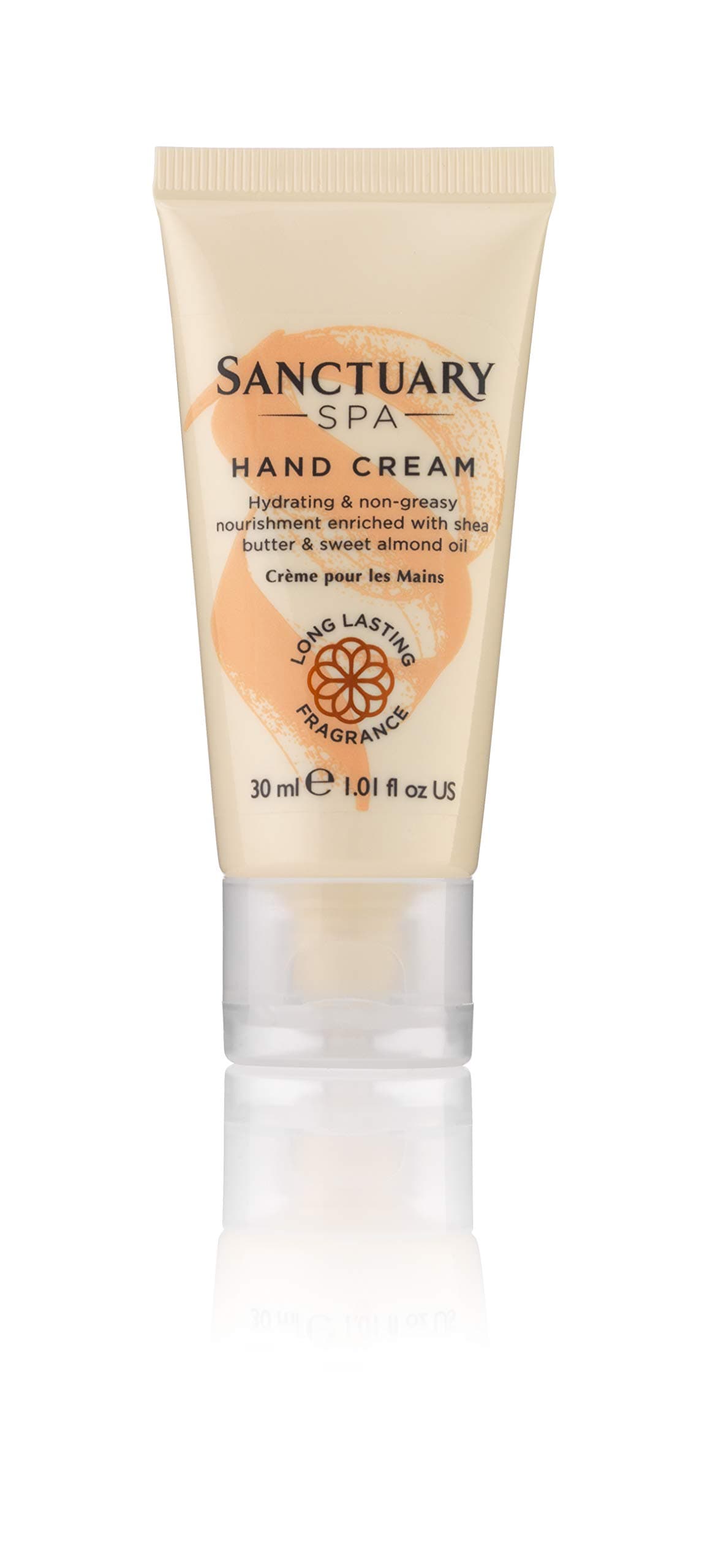 Sanctuary Spa Hand Cream with Shea Butter, Vegan and Cruelty Free, Travel Size, 30 ml