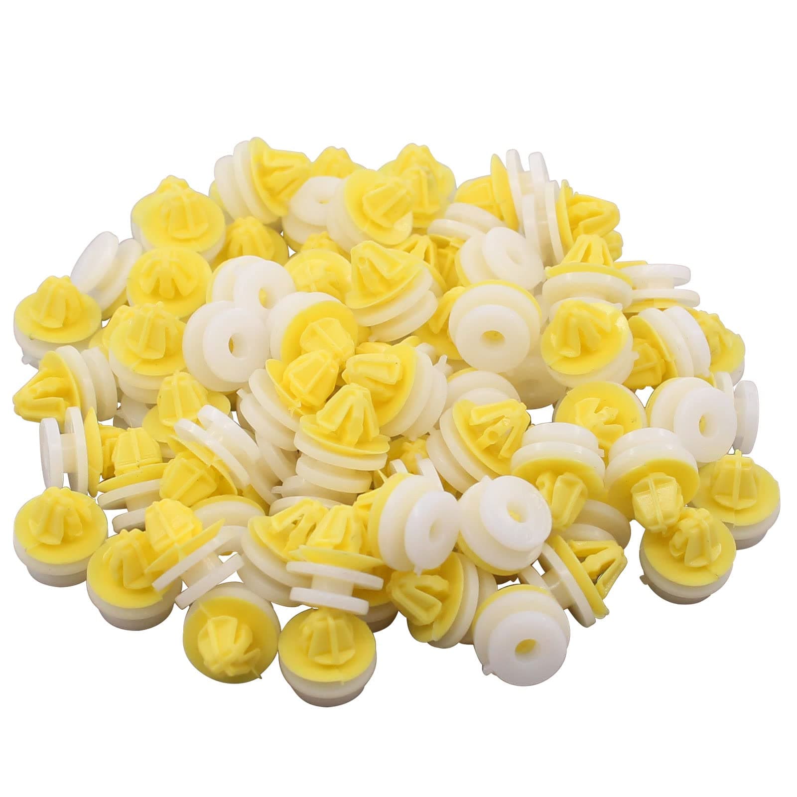 100Pcs Door Panel Wheel Arch Trim Moulding Clips for L-and Rover Discovery 3 4 Range Rover Sport