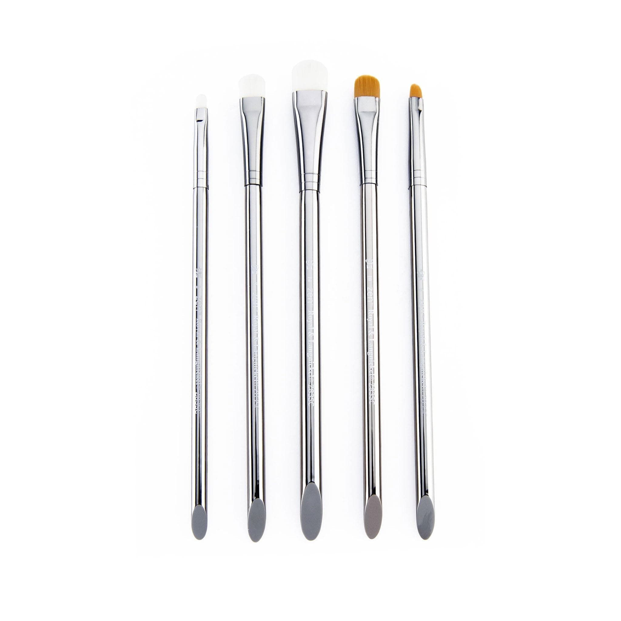 Zen 5 Piece Watercolour Scrubber Paint Brush Set