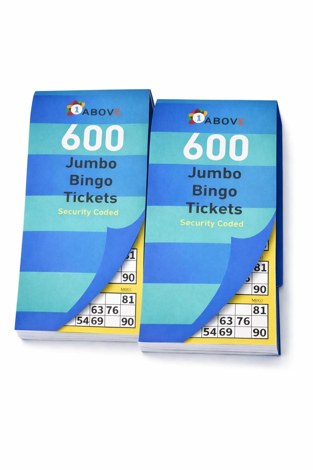 1ABOVE Bingo Tickets Stationery Multi Game Toys Kids Adult Fun Books Pages Jumbo (2)