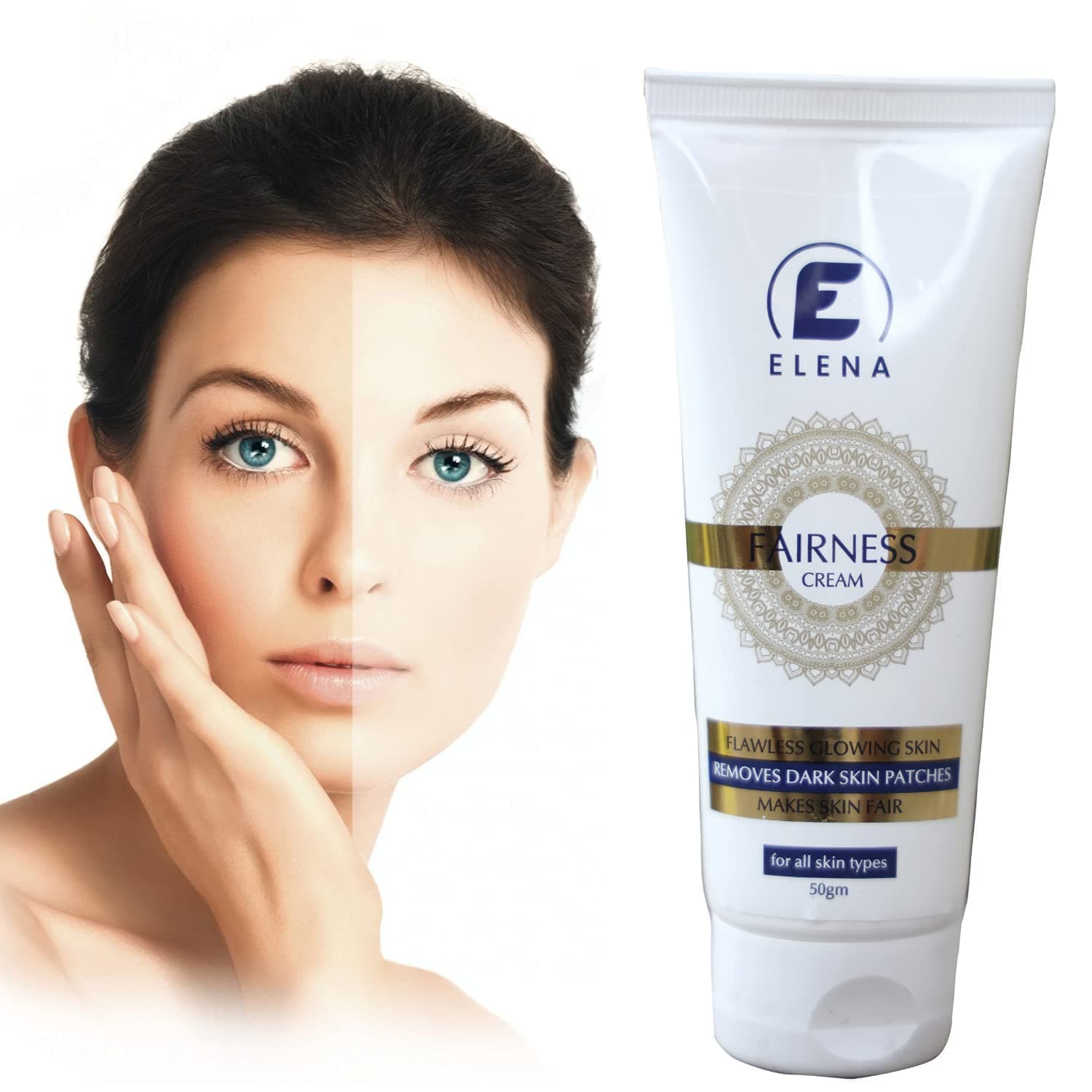 Elena Fairness cream face whitening cream for girls (50 gm)