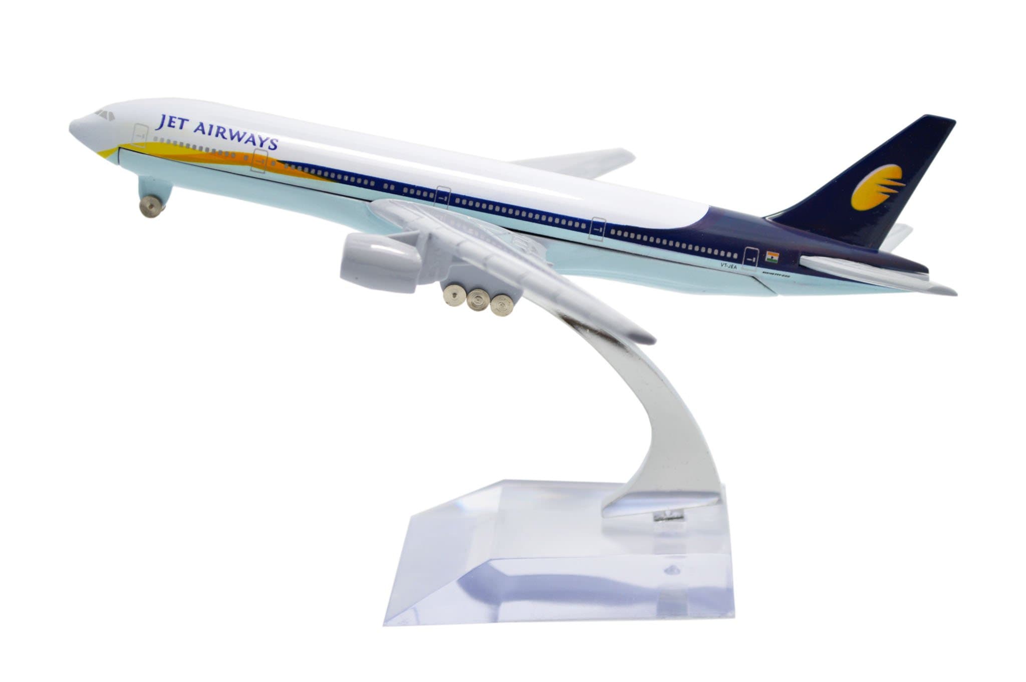 TANG DYNASTY(TM 1:400 16cm B777 Jet Airways Metal Airplane Model Plane Toy Plane Model