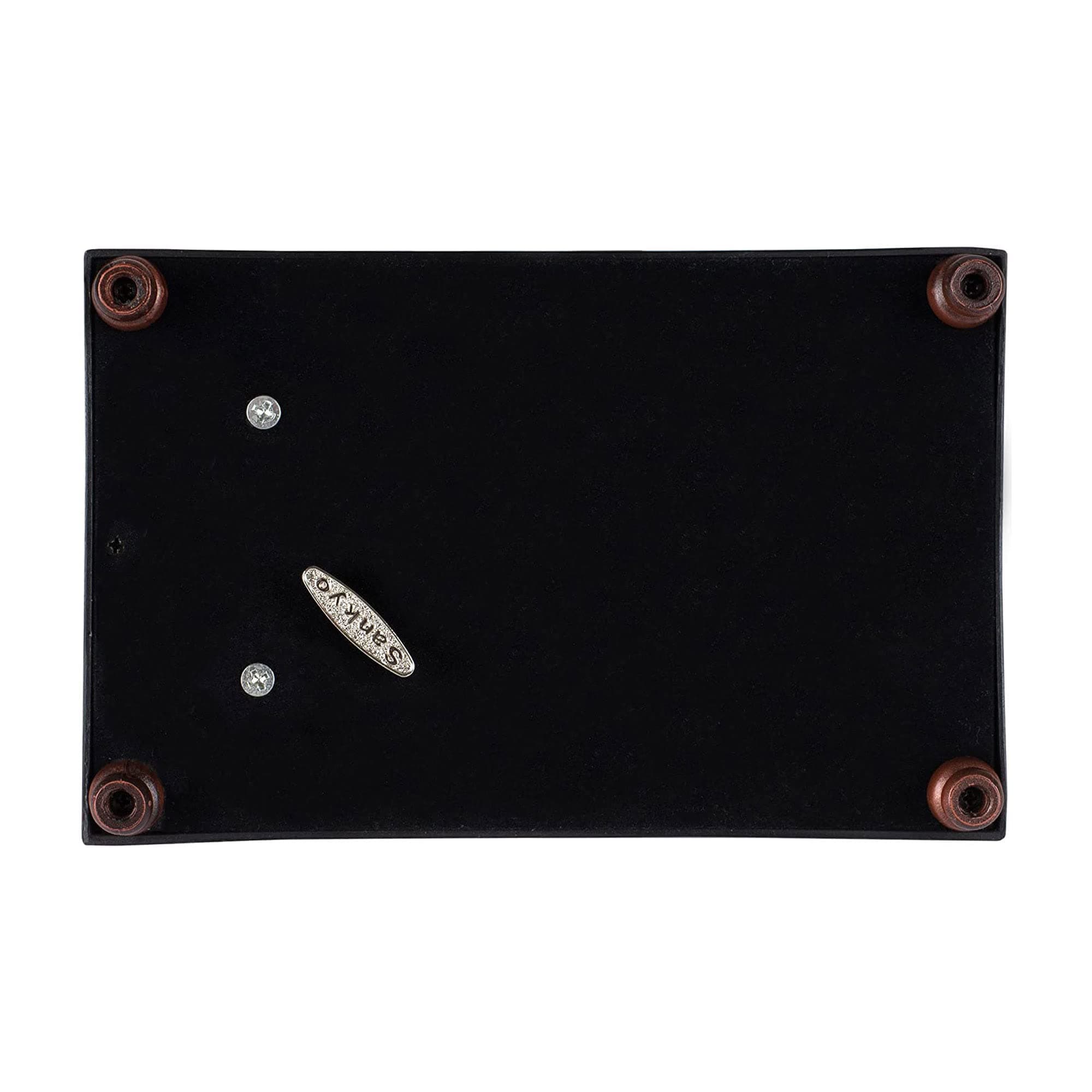 Cottage Garden Find The Courage Jeweled Woodgrain Petite Music Box Plays Tune Wind Beneath My Wings