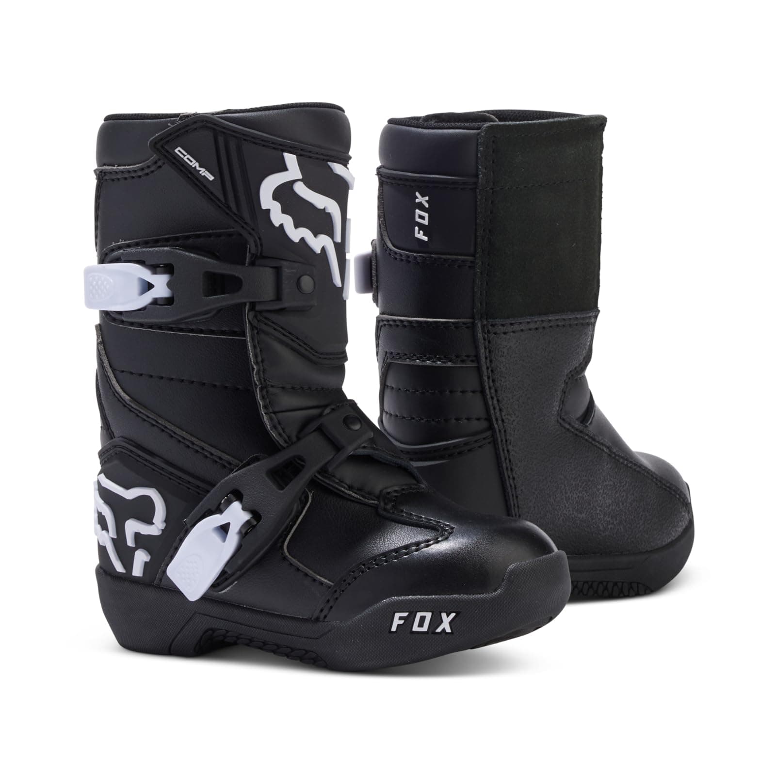 Fox Racing Kid's Comp Motocross Dirt Bike Boots, Black, 13