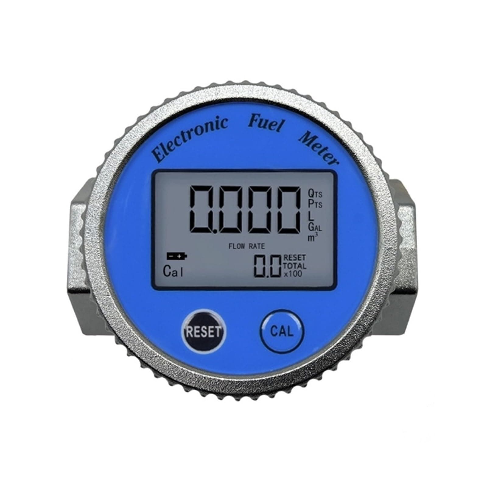 Water Meter High Accuracy Turbines Flow Meter Waterproof Liquid Water Meter Flowmeter 2 Size(6 points)