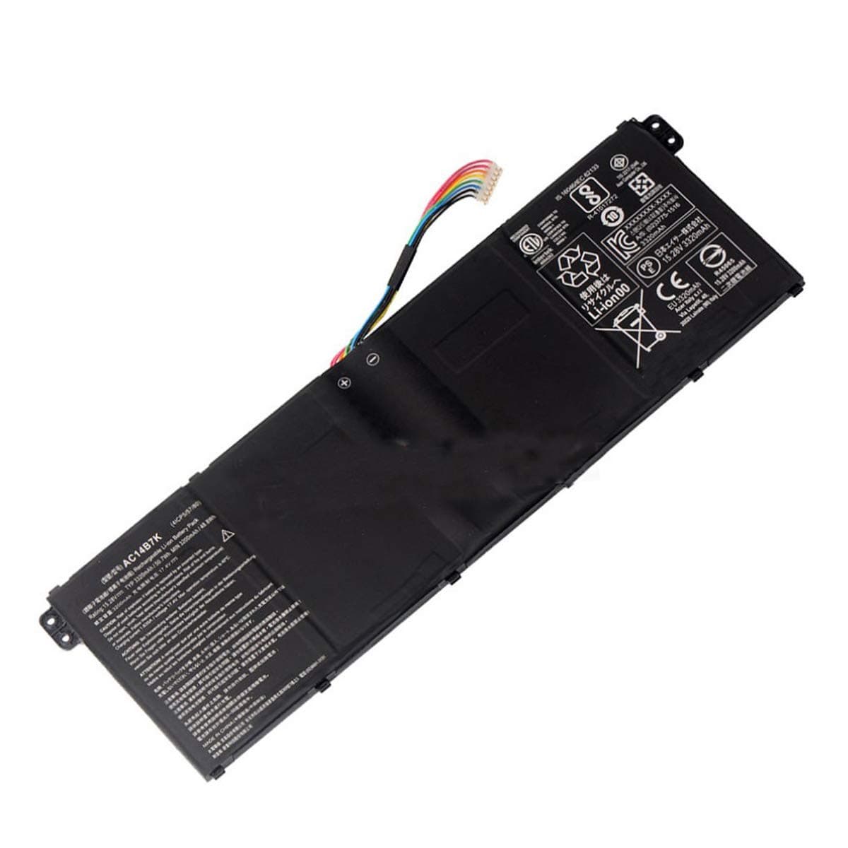 Amsahr AC14B7K-02 Replacement Battery for ACER AC14B7K, Swift 3 SF315-41, Spin 5 SP515-51GN, Nitro 5 Spin NP515, Spin 5 SP515-51GN-80A3 ()