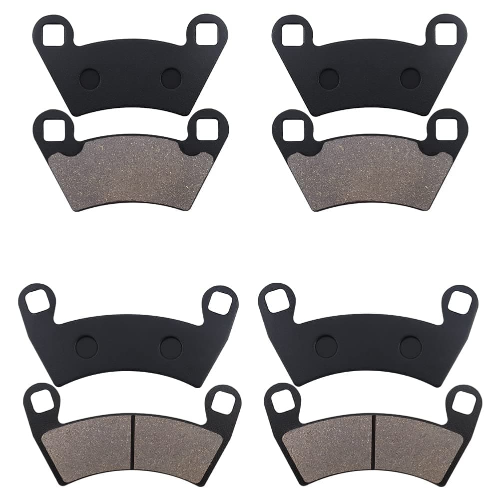 OCEAIR Front and Rear Brake Pads for Polaris Ranger XP 900 2012-2018 Ranger 500 570 700 800 2008-2013 Ranger Diesel 2014-2017 Ranger EV 2010-2015
