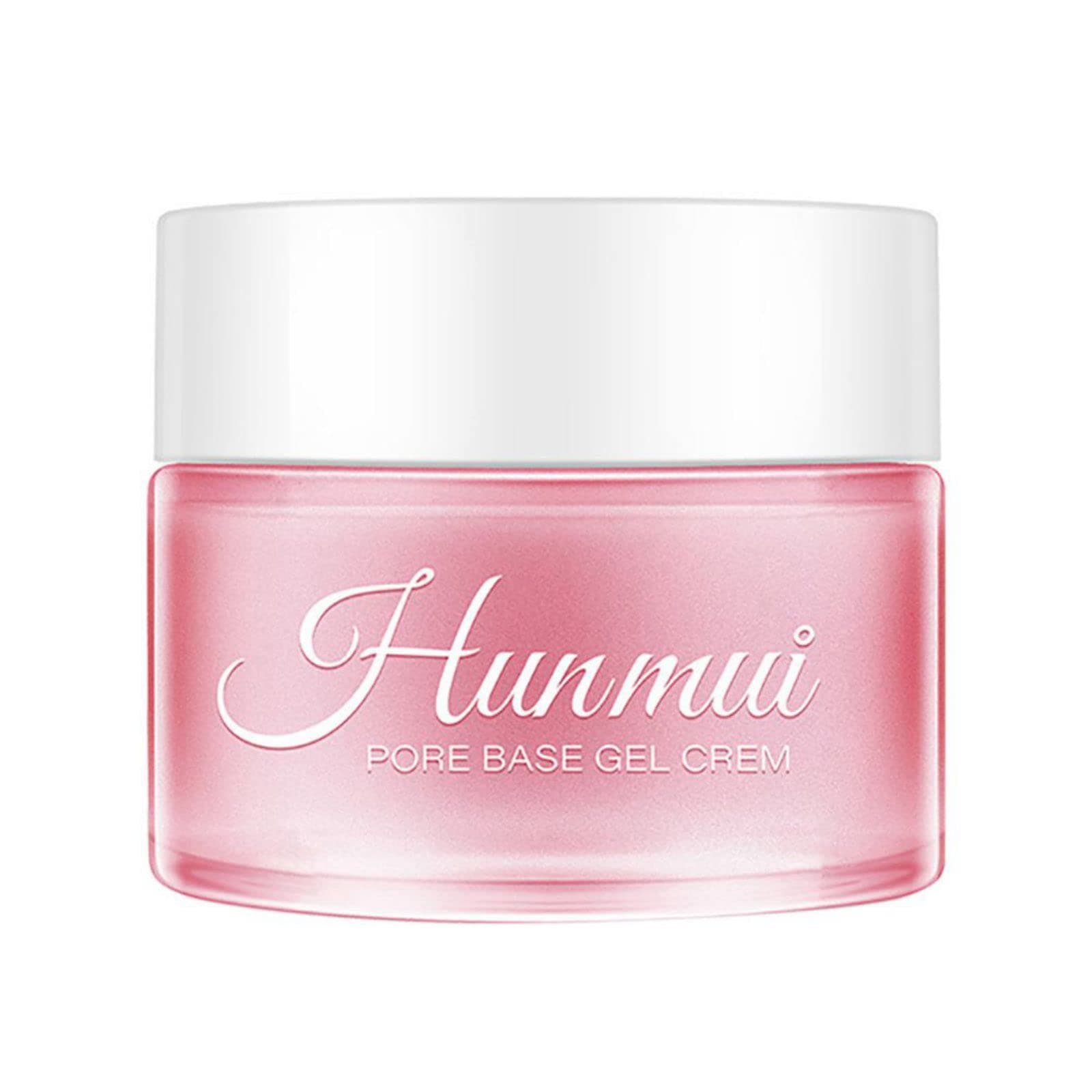 Hunmui Face Primer Pore Base Gel Cream Cover Pores Water Embellish Skin Silky Finish,Remove Oils Light Weight Primer Natural Make Up To Flawless Face Firming Moisturizers