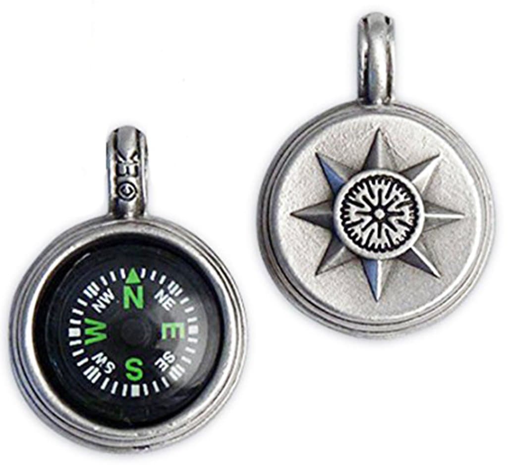 Compass Rose Compass Pendant V