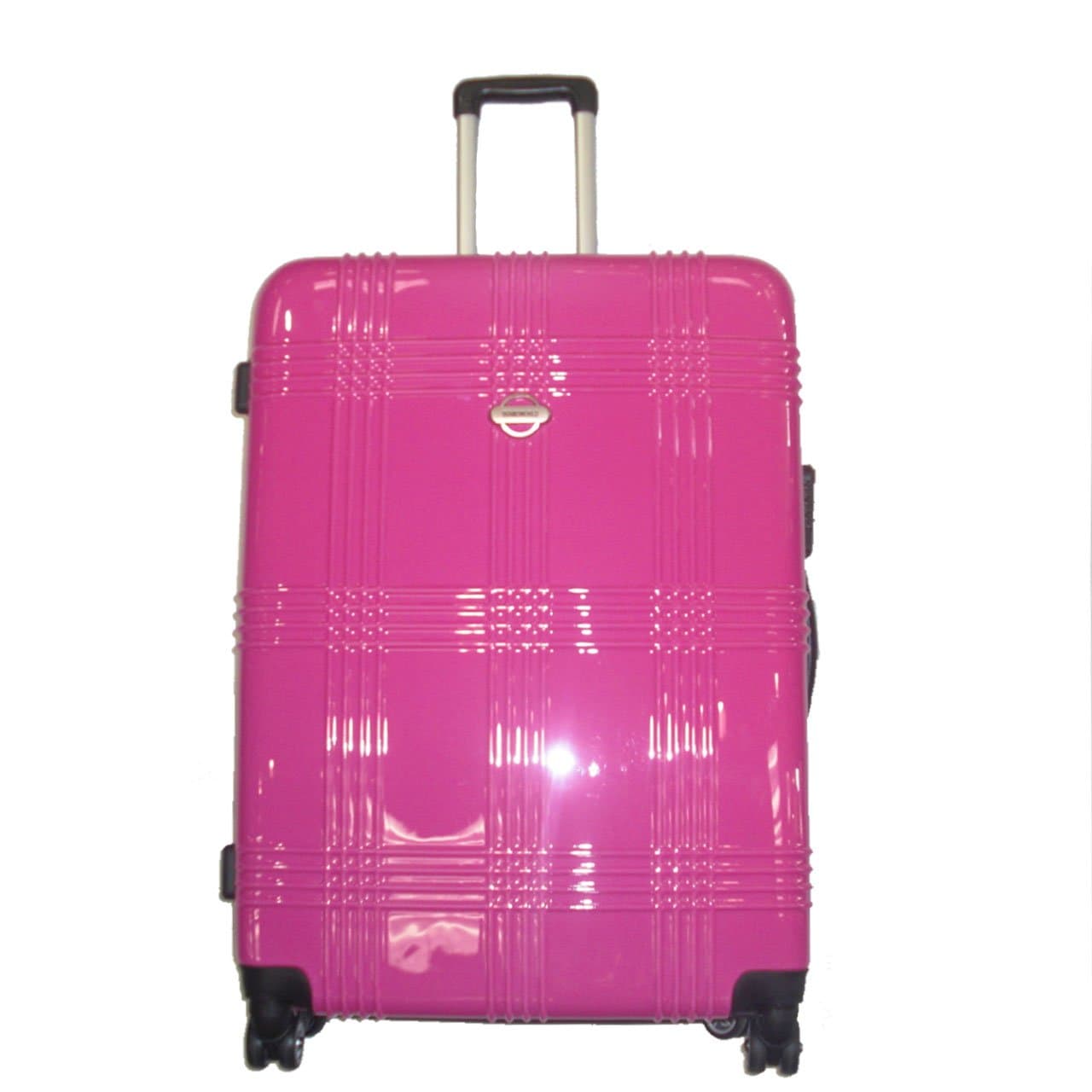Transworld Luggage 29" Expandable Hardside Spinner in Pink