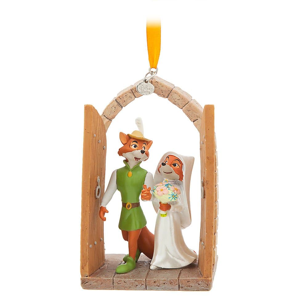 Disney Robin Hood and Maid Marian Sketchbook Ornament