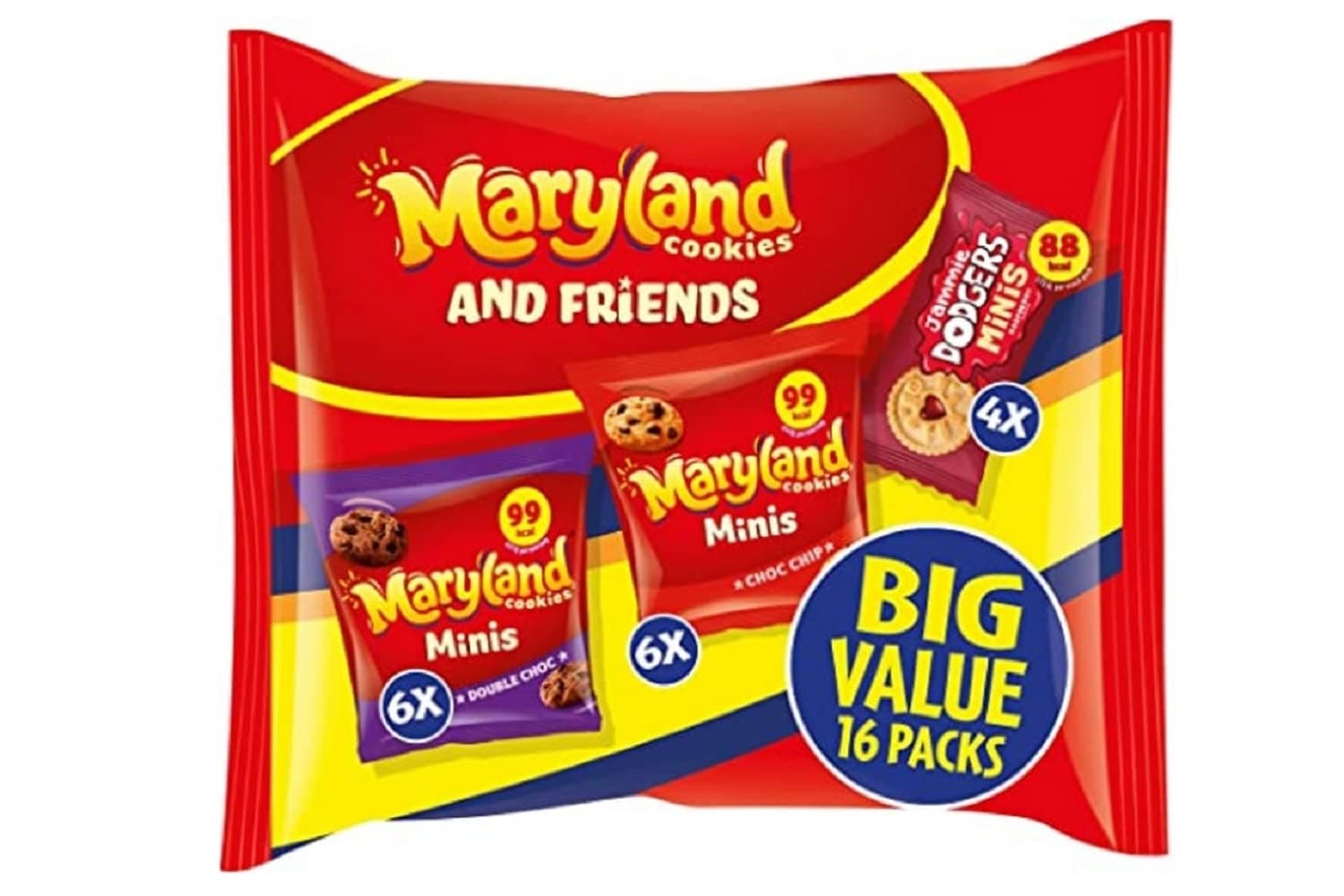 Maryland and Friends Minis Variety Bag, 16 Count (Pack of 1)