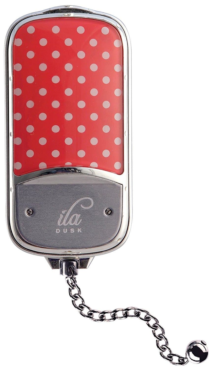 ila Dusk Personal Alarm Pink Polka Dot