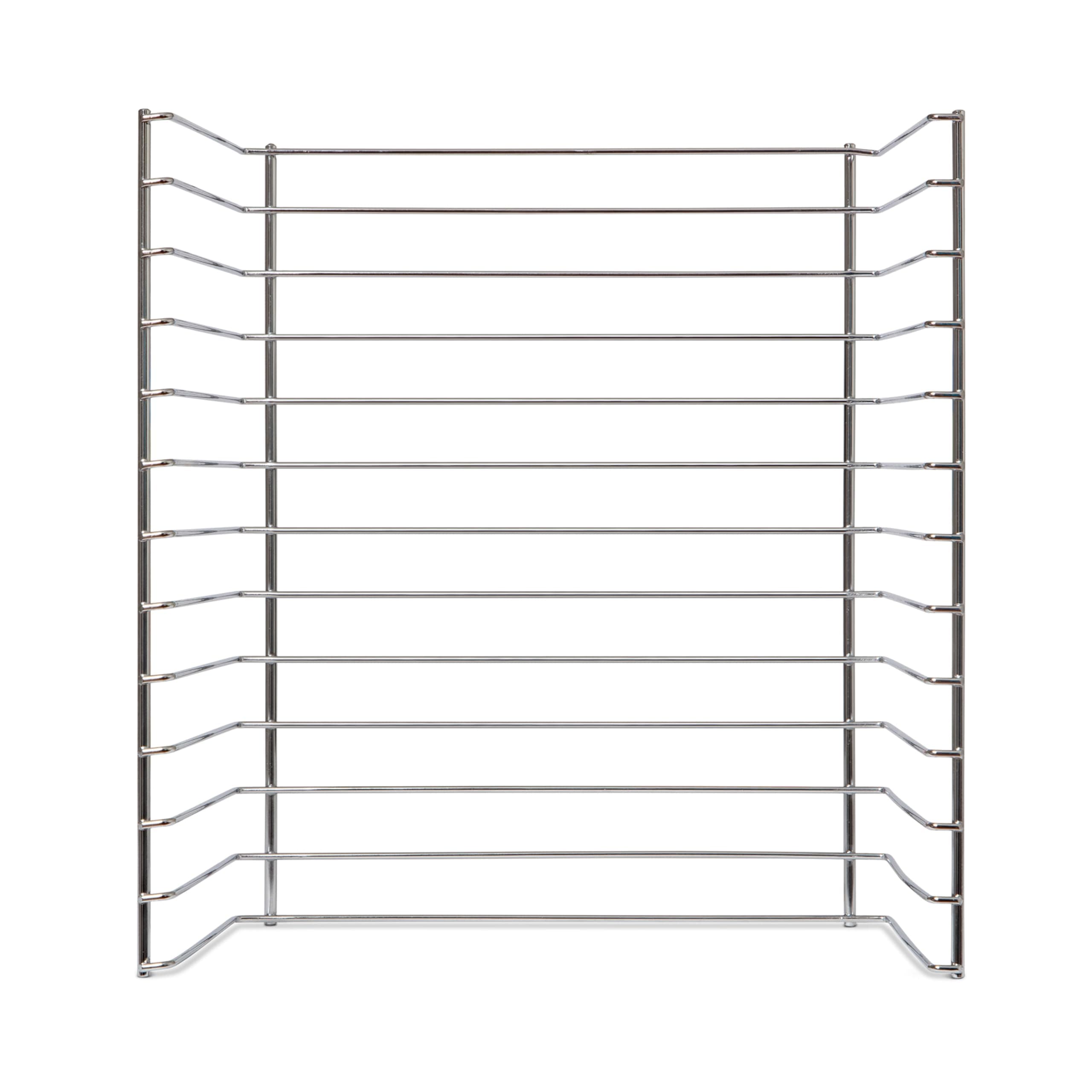 Melissa & Doug Multi-Fit Metal Wire Puzzle Rack 12 inches wide and 0.75 inches deep