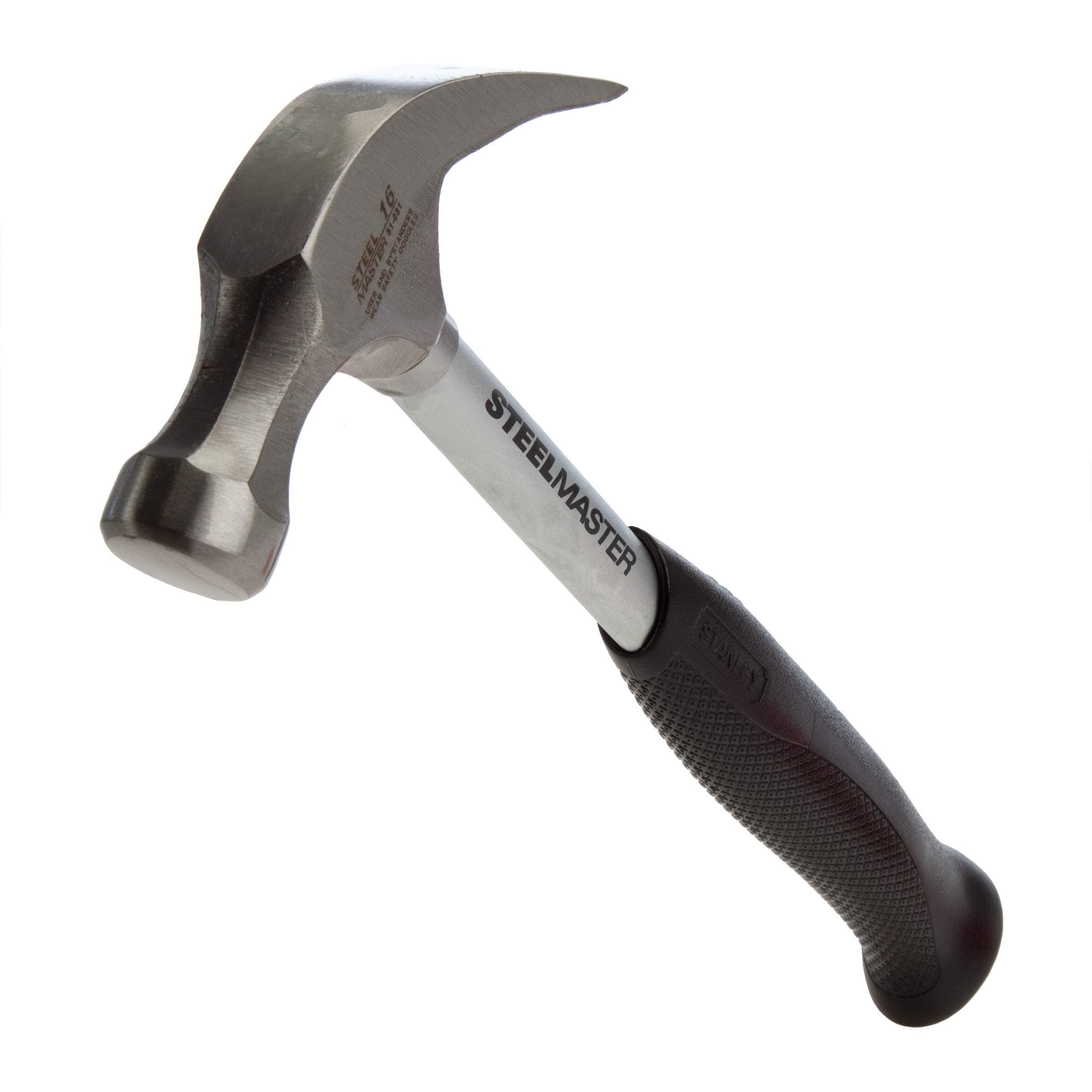 Stanley 1-51-031 Steel Master 0.99lbs Claw Hammer ,Silver/Black ,16oz ,1 piece