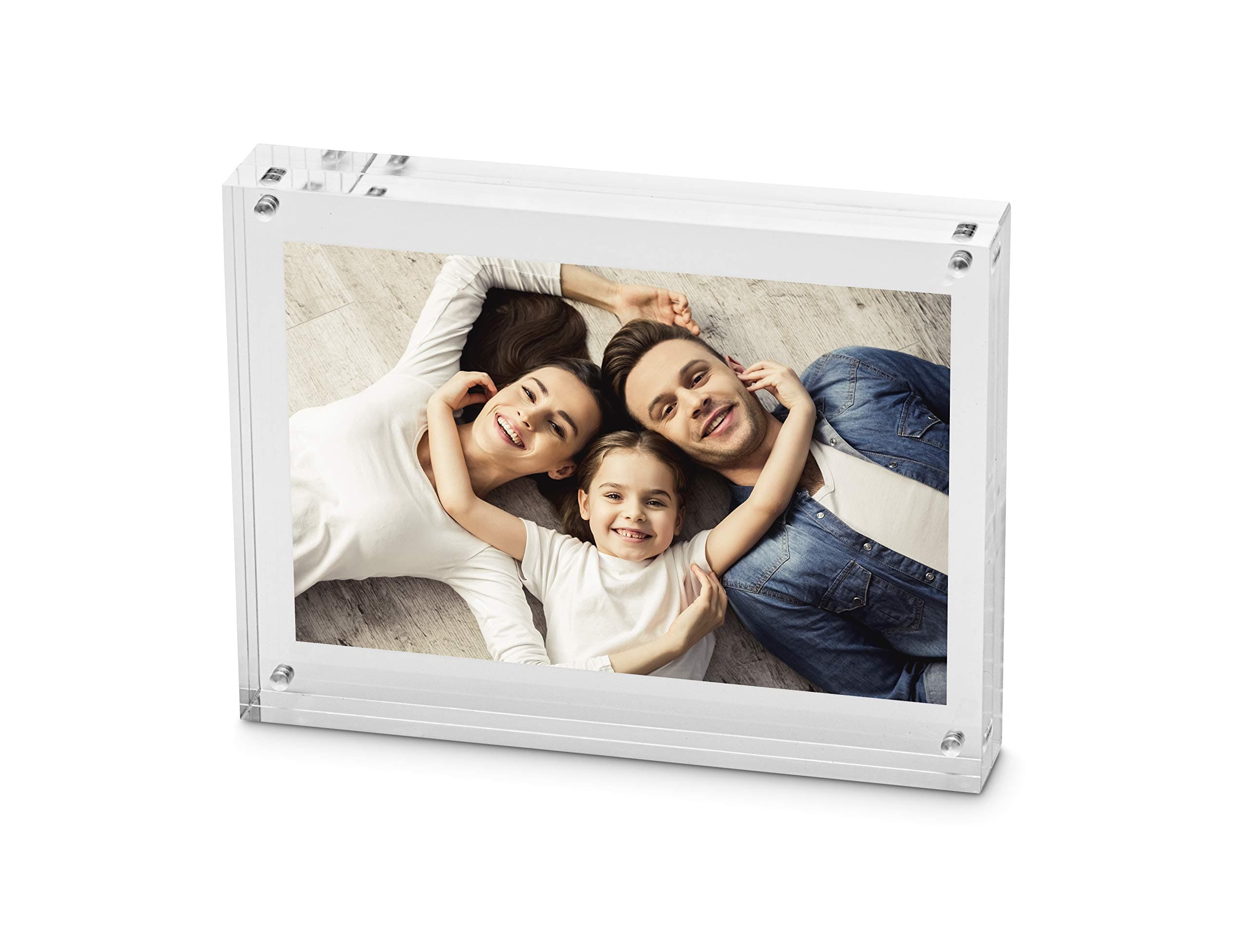 Acrylic Photo Frame 15 x 11,5 x 2,4 cm Transparent