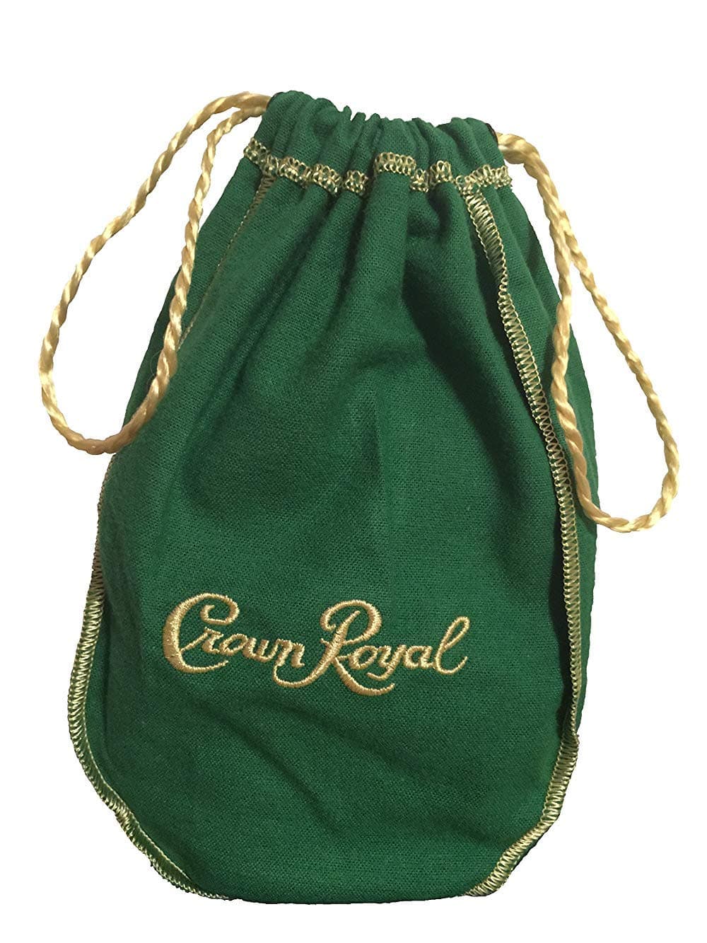 Crown Royal Bag with Drawstring | Green - Apple
