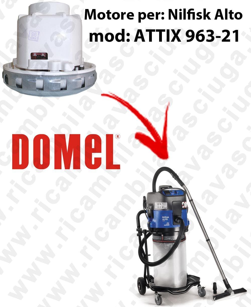 Domel Motor for Attix 963 – 21 Vacuum Cleaner Nilfisk Alto
