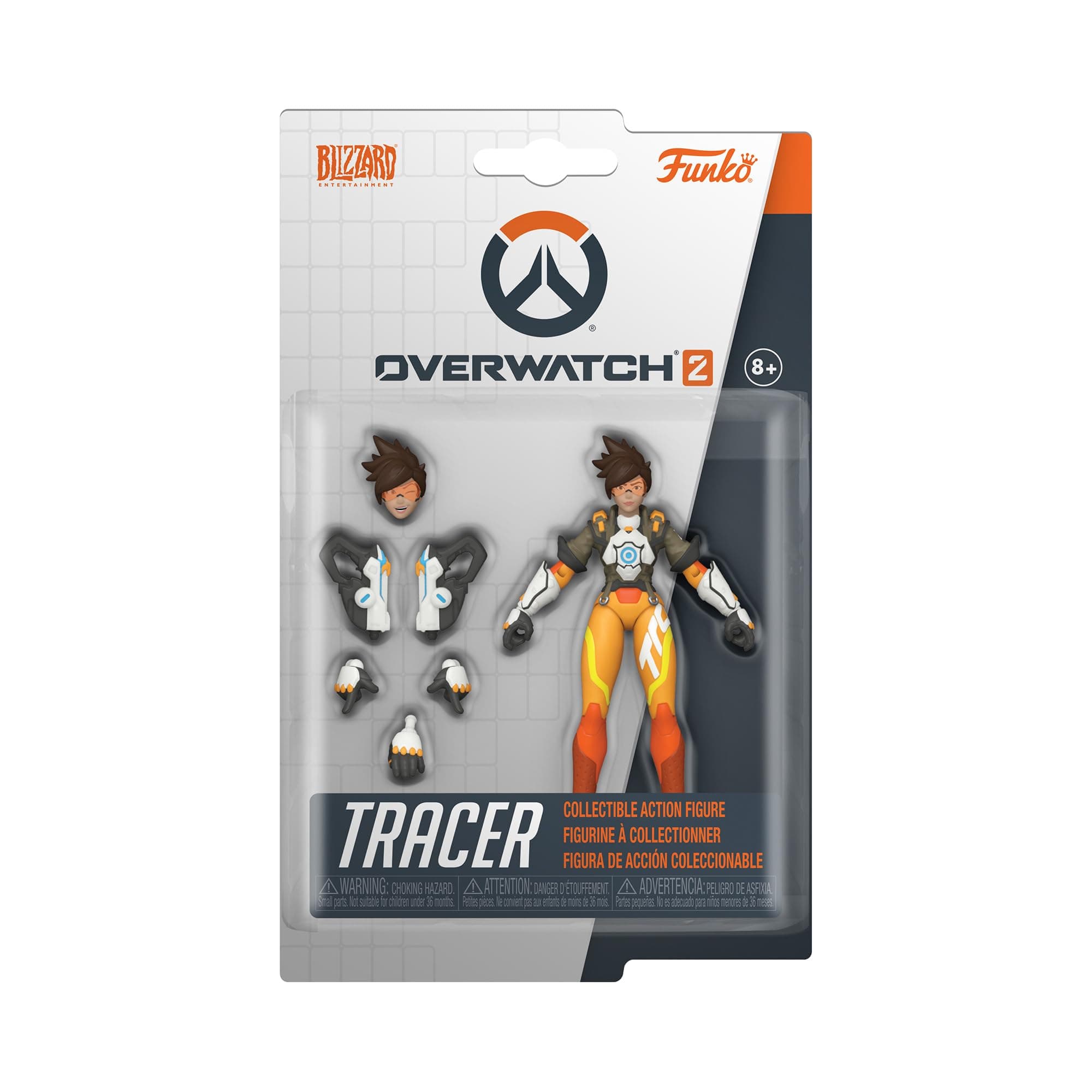 Action Figure: Overwatch 2 - Tracer 3.75'' - Collectable - Gift Idea - Official Merchandise - for Boys, Girls, Kids & Adults - Video Games Fans