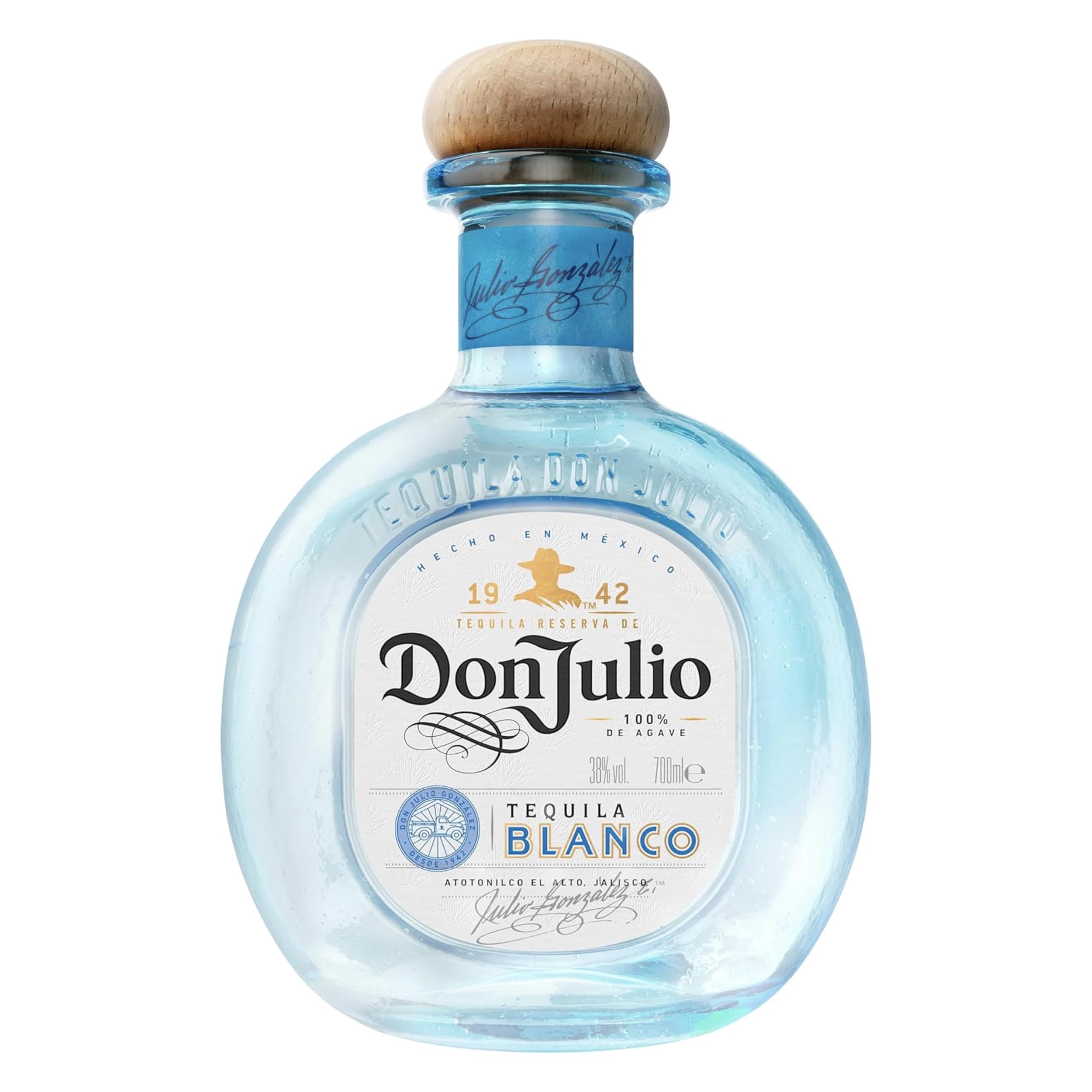 Blanco Tequila | 40% vol | 70cl | Crisp Agave & Citrus Flavour | Made from Blue Weber Agave | for Cocktails & Alcohol Drinks | Perfect for Gifting