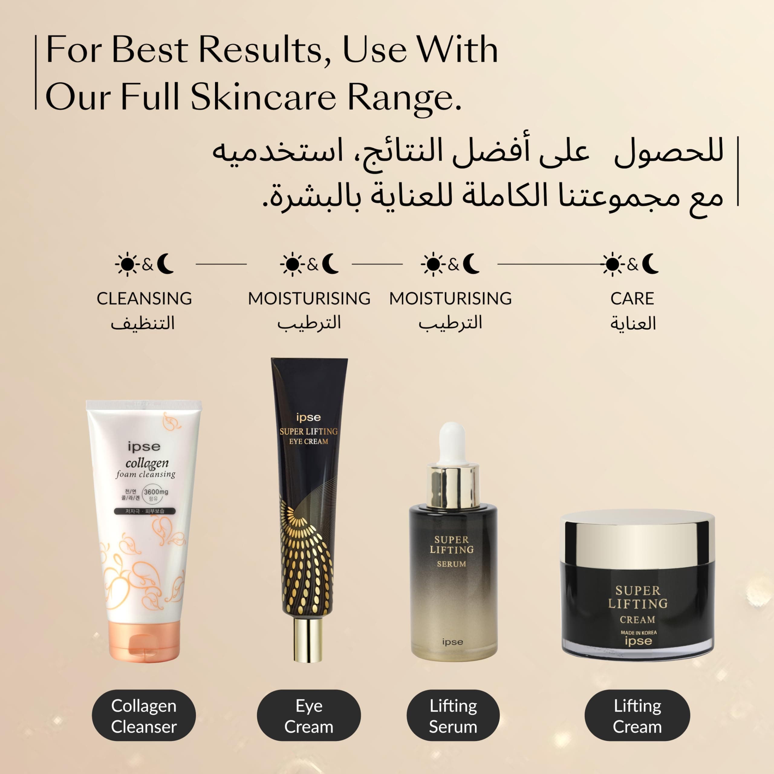 Super LIfting Eye Cream - Hydrating Eye Skin Care, K Beauty Anti-Aging & Anti-Wrinkle Eye Treatment, Moisturising, Hydrating Eye Care, Dark Spot Removing, for All Skin Types, 35 ml