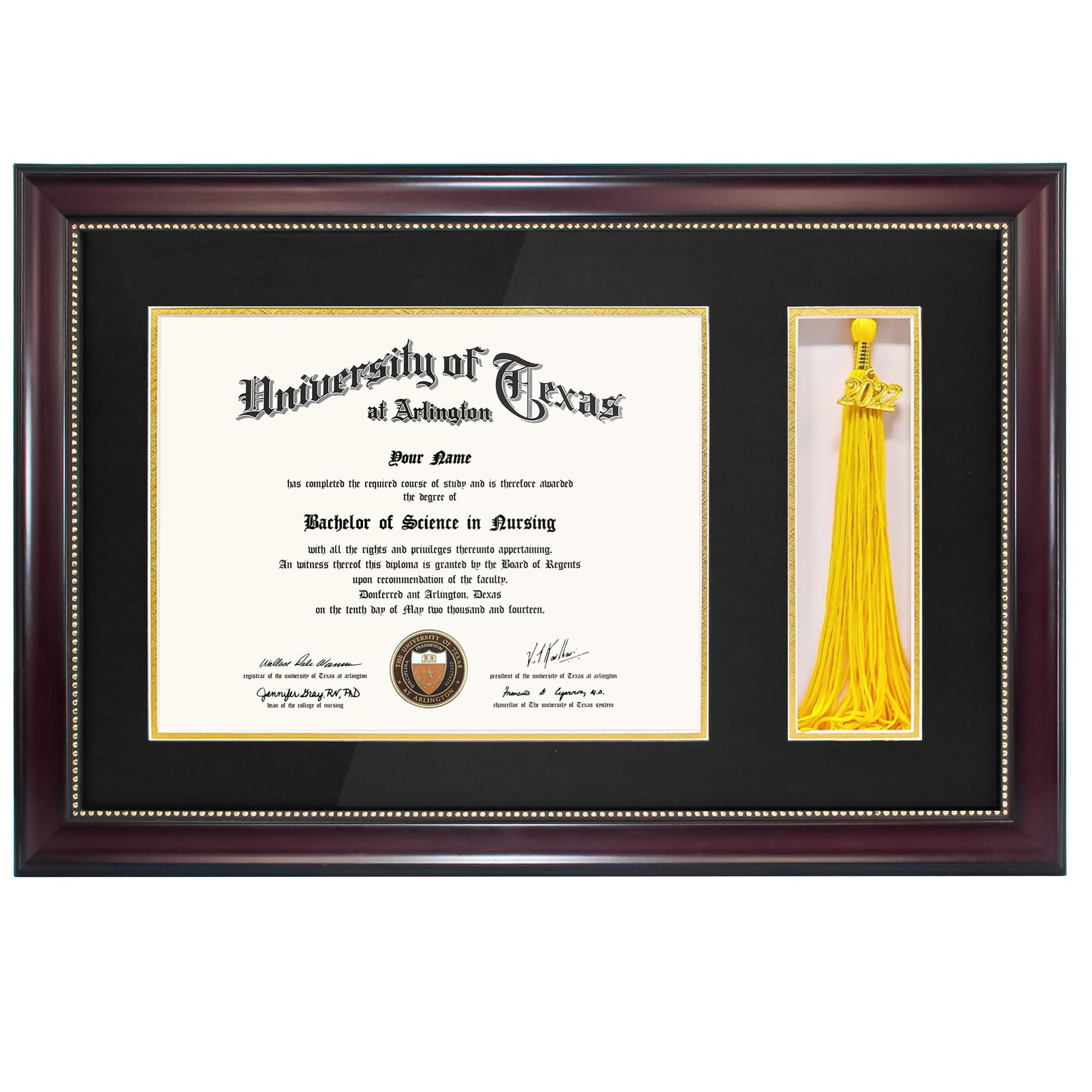 GraduationMall Certificate Tassel Frame